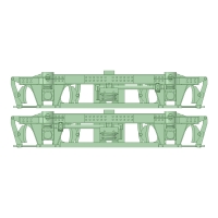 D-TR25C-02：TR-25C台車10両分【武蔵模型工房　Nゲージ鉄道模型】